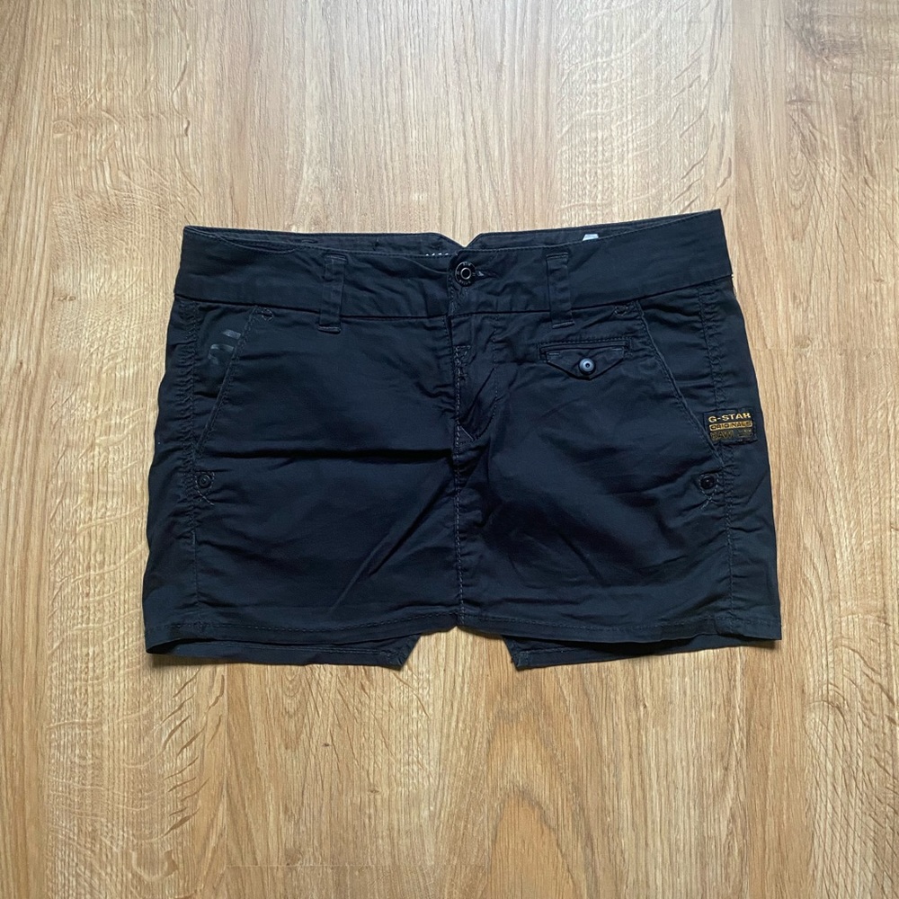 G-Star Mini Black Cargo Skirt - Picture 2 of 3